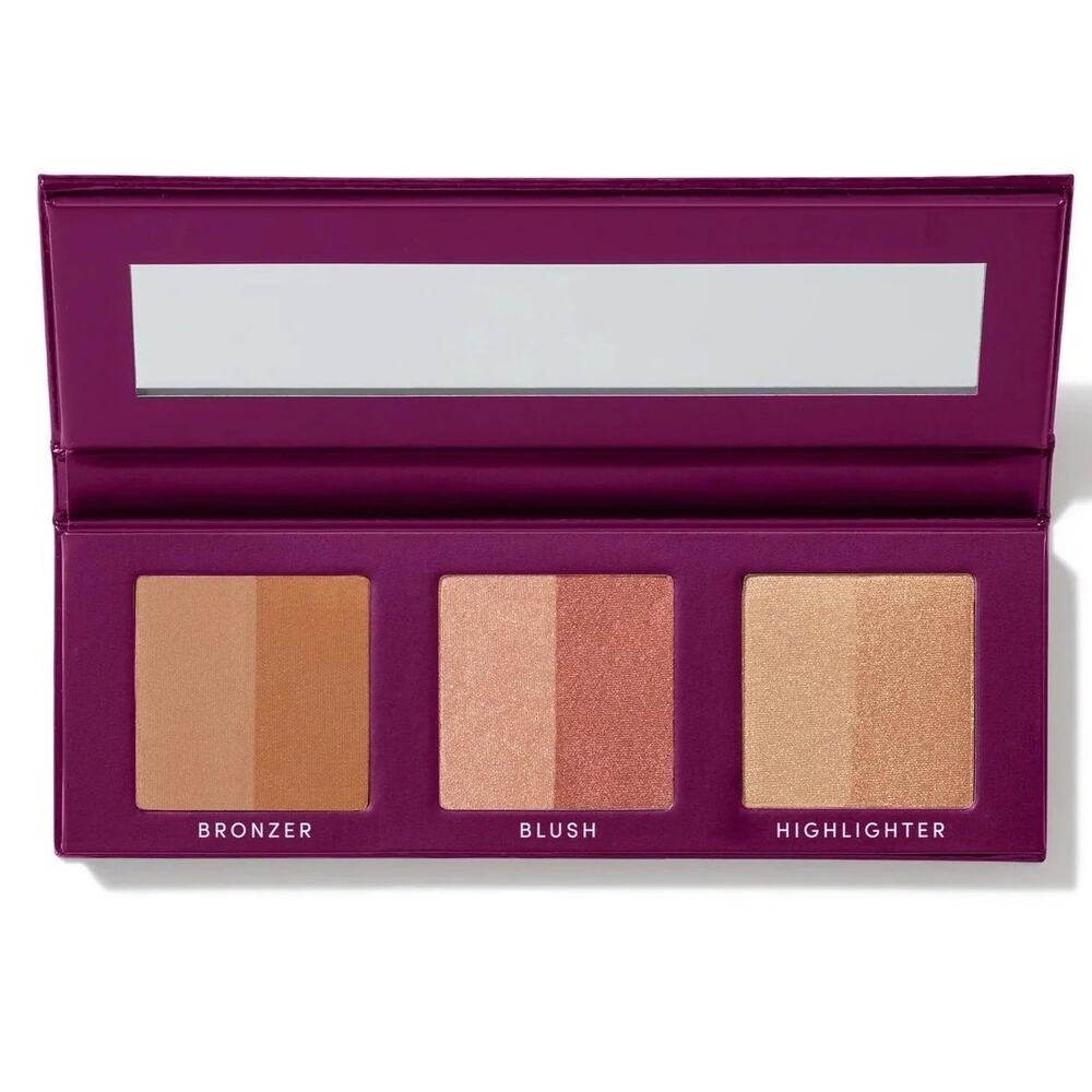 Jane Iredale Finishing Touches Face Palette Mineral Bronzer Blush Highlighter